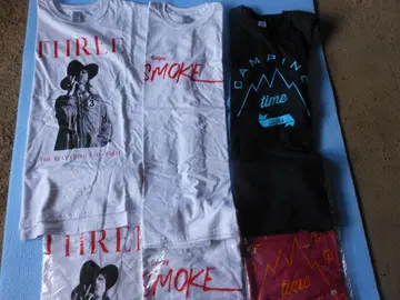 T셔츠 6장 THREE 2 SMOKE 2 CAMPING 2