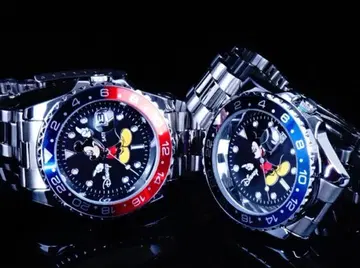 미키마우스 Disney MICKEY 손목시계 2개 세트 디즈니