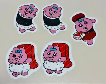 스시로 빤쮸토끼 카와이소니 피크 5장 세트 내금 3장