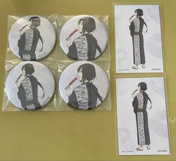 나츠메 우인장 유카타 컬렉션 캔뱃지 마토바 세이지