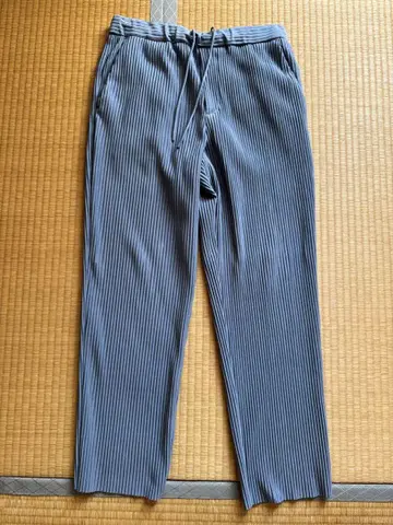 ZARA 플리츠 스트라이프 슬랙스 팬츠 S