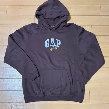 GAP x Disney 미키 후드티 L 브라운