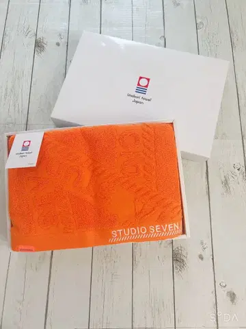 STUDIO SEVEN 페이스 타월 오렌지 삼대째 JSB NAOTO