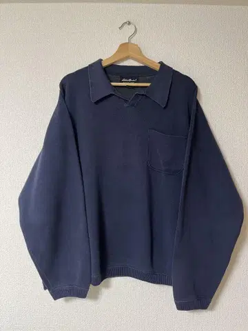 Eddie Bauer cotton skipper knit sweater