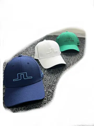 로고 자수 캡 3색 세트