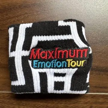 헝겊 가방 maximum Emotion tour 리스트 밴드
