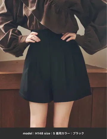 moitytto 모이테트 하이웨스트 숏팬츠 블랙 S