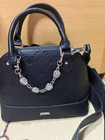 pium  비쥬 부착 모노그램 미니백