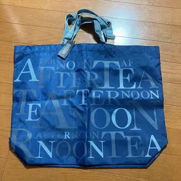새상품 애프터눈 티 에코백 나일론백 사이드 포켓