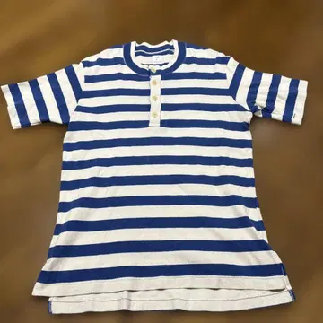 ANATOMICA 스트라이프 보더 T셔츠 S
