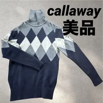 [ callaway ] 캘러웨이 터틀넥 스웨터 골프웨어 남성용