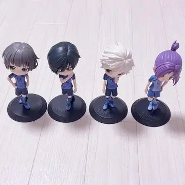 [ 최종 가격 ] 블루 록 Qposket 피규어 4개 세트