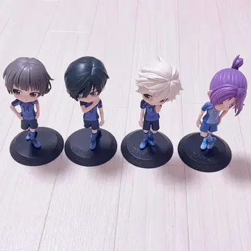 [ 최종 가격 ] 블루 록 Qposket 피규어 4개 세트