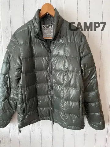 CAMP7 올리브 그린 다운 자켓