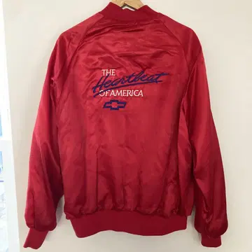 80s 미국산 쉐보레 하트비트 오브 아메리카 나일론 자켓 XL