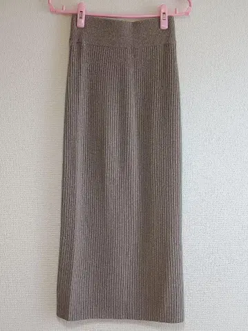 택 포함 미사용 KNIT SKIRT 34