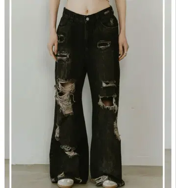 knuth Marf 크누스마프 damage denim pants