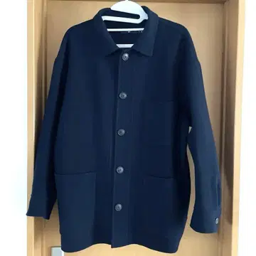 UNIQLO +J 울 블렌드 오버사이즈 셔츠 자켓