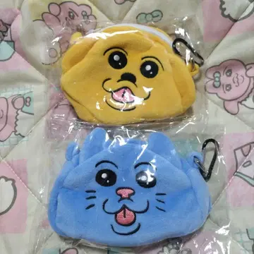 미사용품 카와이소니 고양이 강아지 파우치 빤쮸토끼