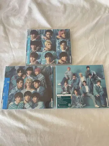 Snow Man 5th Single Secret Touch 3매조
