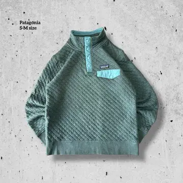 Patagonia 오가닉 코튼 퀼팅 스냅T 풀오버