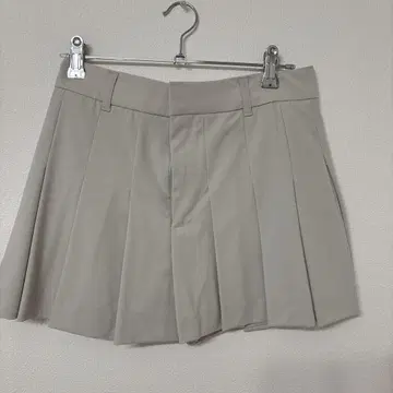 자라 플리츠 스커트