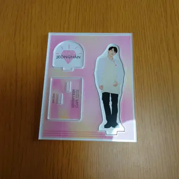 JEONGHAN 아크릴 스탠드 트레이딩 카드 3장