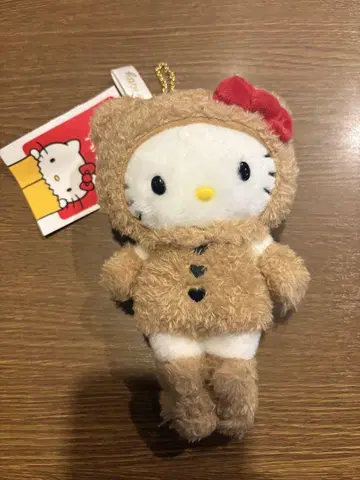 헬로키티전 키티 곰 수트 마스코트 키링 교토