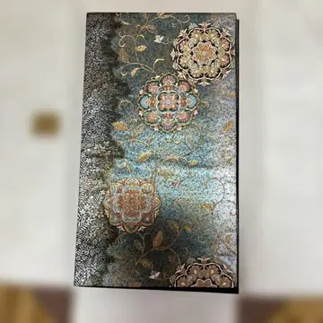꽃무늬 금박 장식 후쿠로 오비