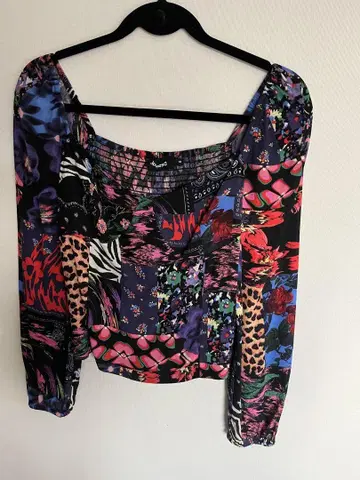 Desigual 멀티 컬러 긴팔 블라우스 M