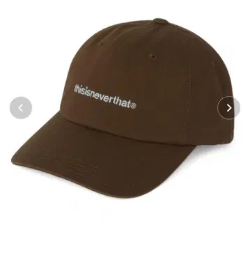thisisneverthat 브라운 캡