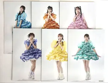 FRUITS ZIPPER 브로마이드 6장 세트 (휘핑 의상)