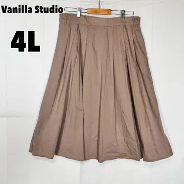 Vanilla Studio 시마무라 (4L) 빅 사이즈 플레어 스커트