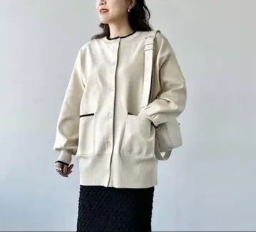 LOWRYS FARM 스폰디쉬 크루 가디건