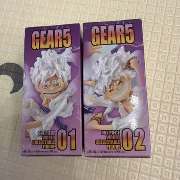 ONE PIECE GEAR5 피규어 01 & 02