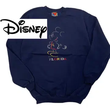 미사용 90s 미키마우스 Disney 자수 맨투맨 M 사이즈