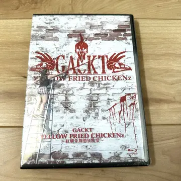 새상품 GACKT YELLOW FRIED CHICKENz 홍린주무주광란연