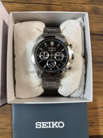 SEIKO 크로노그래프 손목시계 SBTR013