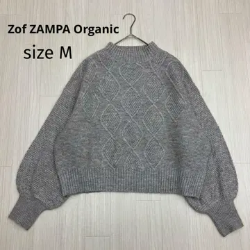 Zof ZAMPA 오가닉 잔파 모크넥 케이블 짜임 니트