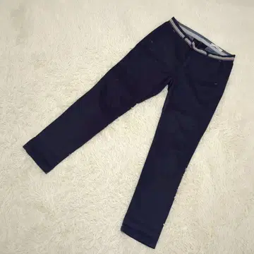 [안트게이지] 코튼 스트레치 팬츠 네이비 M