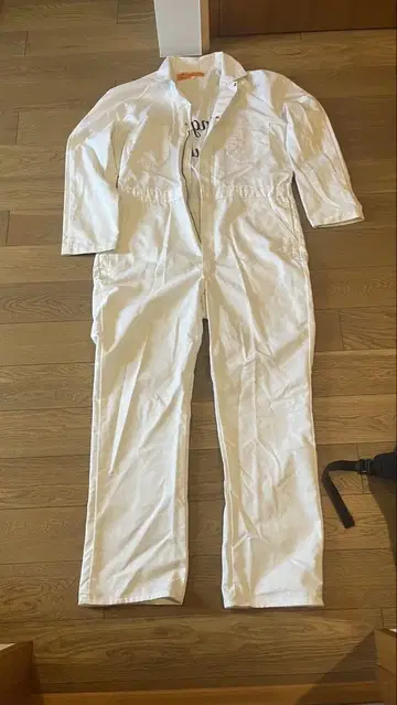 80~90s 화이트 빈티지 작업복