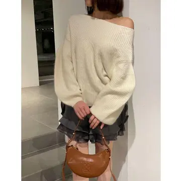 snidel 프릴 헴 숏팬츠