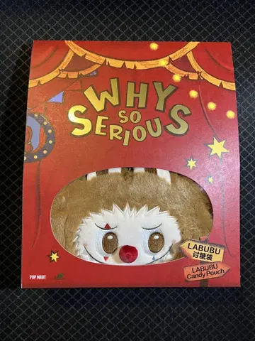 [정품] Why So Serious 캔디 파우치 러브브