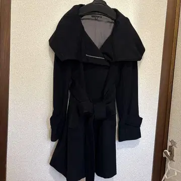 드레스레이브 모 100% 코트 블랙