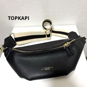 [ TOPKAPI 탑카피 ] 스트라이프 벨트 바디백