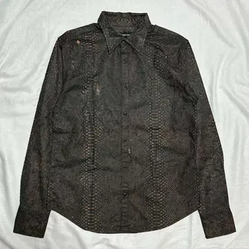 yasuyuki ishii washi paper python shirt