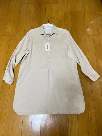 YAECA 야에카 베이지 긴팔 셔츠