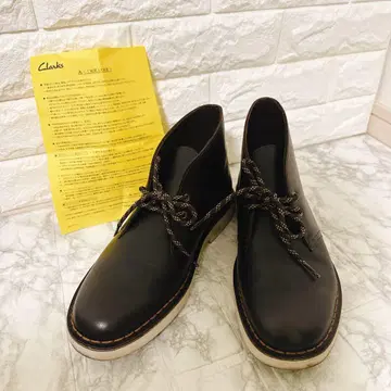 컨디션 최상급 Clarks 클락스 블랙 처카 부츠 UK 6