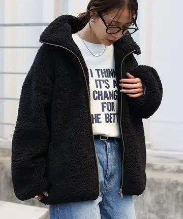 테디베어 보아 스탠드 코트