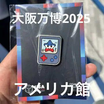 오사카 간사이 만박 EXPO2025 미국관 한정 스파크 핑 배지